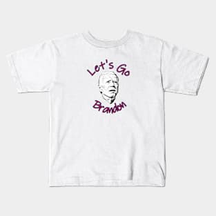 Let's Go Brandon Biden Kids T-Shirt